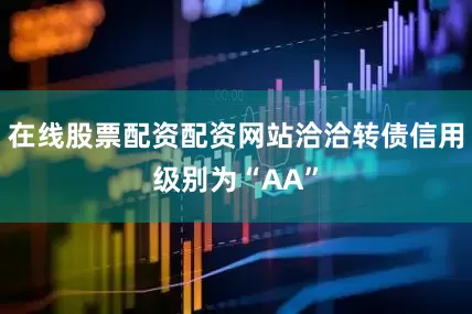 在线股票配资配资网站洽洽转债信用级别为“AA”