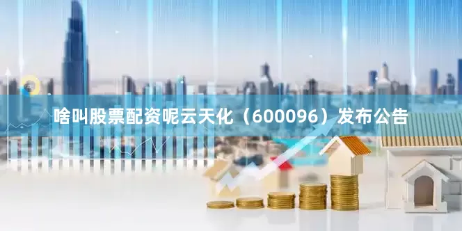啥叫股票配资呢云天化（600096）发布公告